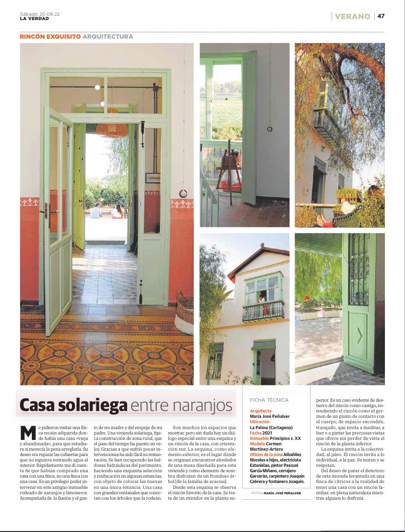 PUBLICACION EN DIARIO LA VERDAD PUBLICACION EN DIARIO LA VERDAD