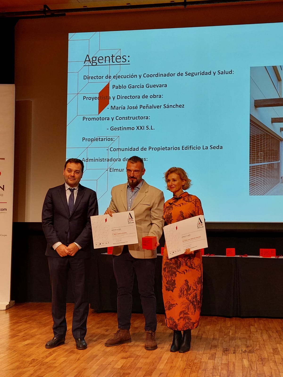 PREMIADOS en la IX edición de los PREMIOS CALIDAD EN LA EDIFICACION PREMIADOS en la IX edición de los PREMIOS CALIDAD EN LA EDIFICACION